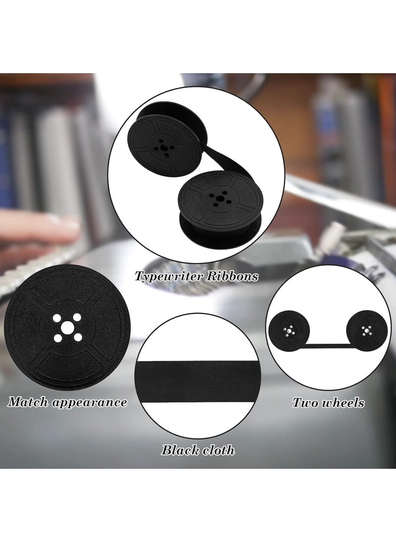 superbobi Vintage Manual Typewriter Spool Ribbon Black Ink for Royal  2 Pack  - Image 3