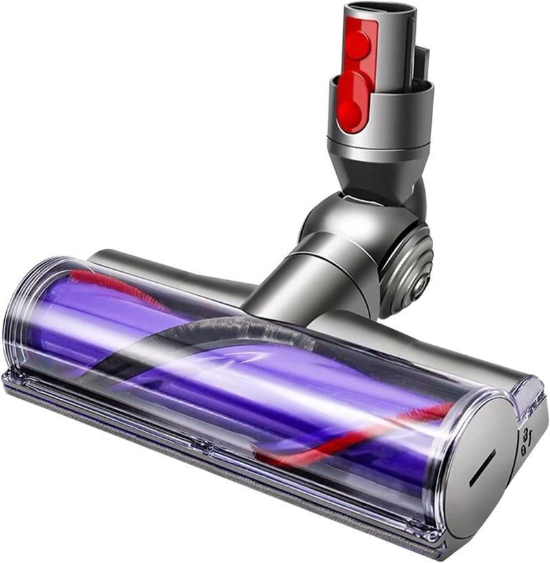 Coodss Quick-Release Motorhead Cleaner Replacement for Dyson V7 V8 V10 V11 V15 Vacuum Direct Drive Head for Hardwood Floor Carpets Attachment SV10 SV11 SV12 SV14 Bristle Roller Brush Parts - Image 1