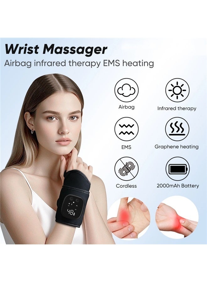 Generic Infrared light wrist therapy device Red light hand therapy wrist heating fever pain joint therapy artifact air bag + heating + red light + EMS  - Image 2