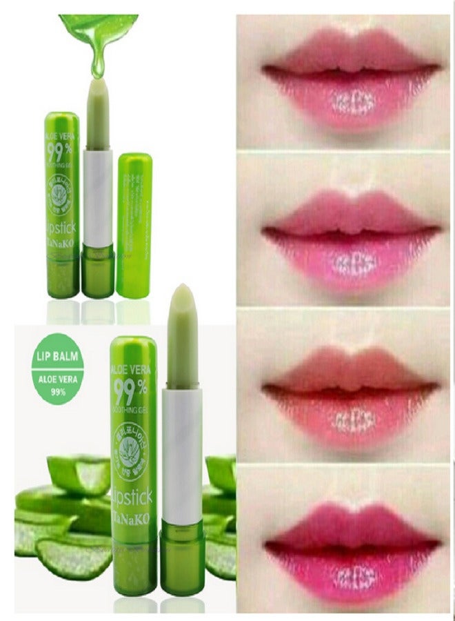 TANAKO Aloe Vera Care Long Lasting Nutritious Lip Balm - Image 3