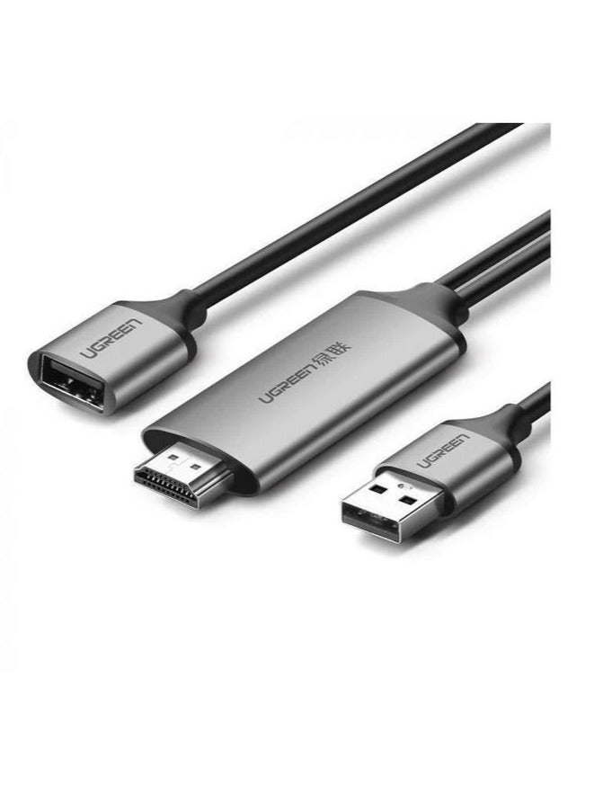 USB To HDMI Digital AV Cable Black