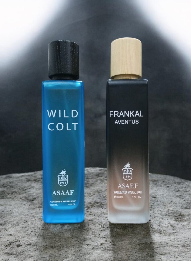 ASAAF PACKAGE ASAAF ( WILD COLT + FRANKEL ASAAF ) 2 PCS * 200 ML - Image 1