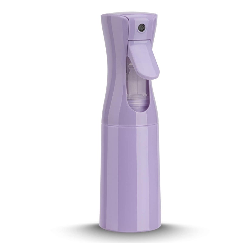 Continuous Mist Spray Bottle, 6.8OZ /200ML Fine Mist Water Spray Bottle for Hair, Salons, Barber, Plants, Skin Care, Cleaning (Purple, 1 Pack)