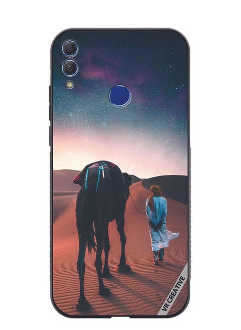 Protective Case Cover For Honor 10 Lite Camel Design Multicolour