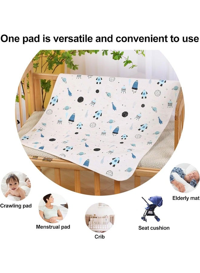 Kissy Baby Bathroom Training Bed Pillow Waterproof Diaper Pillow with Anti Slip Design Reusable Washable Bed Sheets Moisturizing Protective Mat for Toddlers 70 × 90cm  - Image 4