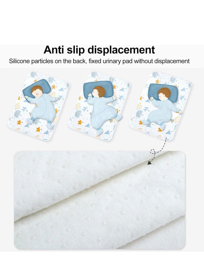 Kissy Baby Bathroom Training Bed Pillow Waterproof Diaper Pillow with Anti Slip Design Reusable Washable Bed Sheets Moisturizing Protective Mat for Toddlers 70 × 90cm  - Image 5