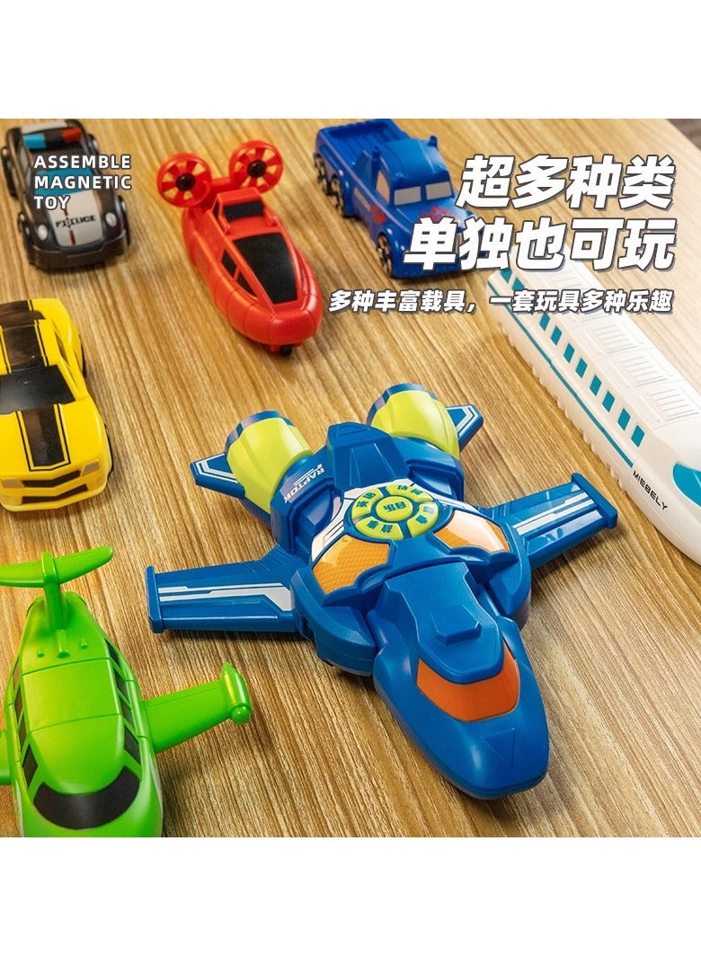 UNIVERSAL DIY Magnetic Deformation Magnetic Transformer A Combination Dispatch Engineering Team Luxury Gift Box Birthday Gift Toy - Image 3