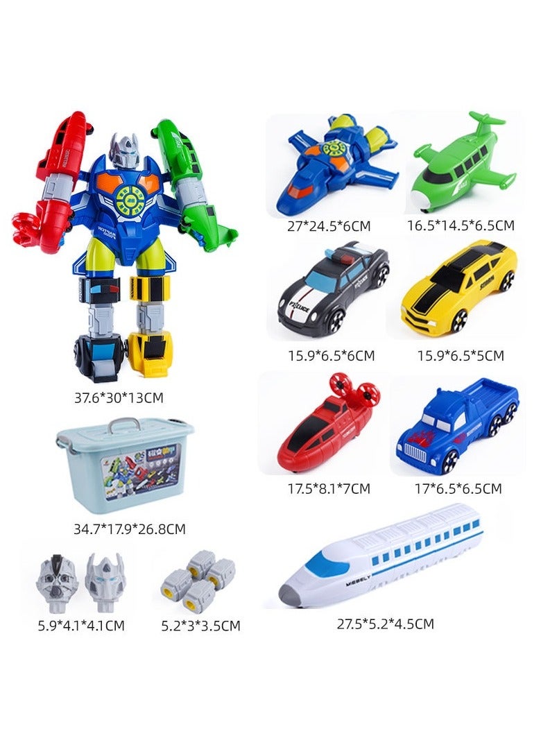 UNIVERSAL DIY Magnetic Deformation Magnetic Transformer A Combination Dispatch Engineering Team Luxury Gift Box Birthday Gift Toy - Image 5