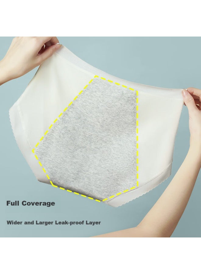 AURORA Ailer & Orla Teen Girl Menstrual Leakproof Modal Period Panties Menstrual Underwear For Girls 12-15 Years Old Student Auntie Pants XL - Image 2