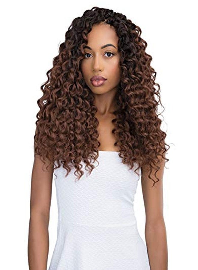 Janet Collection Perm Peruvian DEEP WAVE Crochet Braid 18 Pack of 4 (OET1B/30) - Image 1