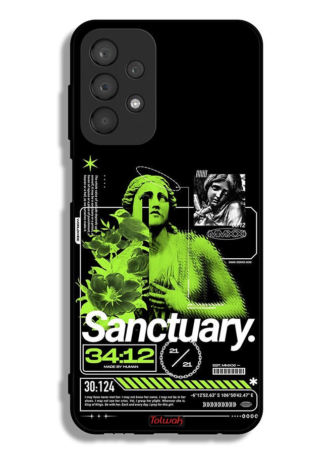 Tolwak Samsung Galaxy A23 4G Protective Case Cover Sanctuary - Image 1