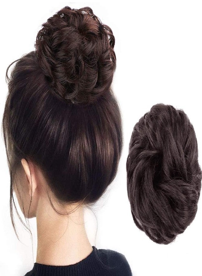 BeatStock 1 PCS Hairpieces Artifical Juda Hair Bun in Light Weight Bun For Women in Brown Color - Image 1