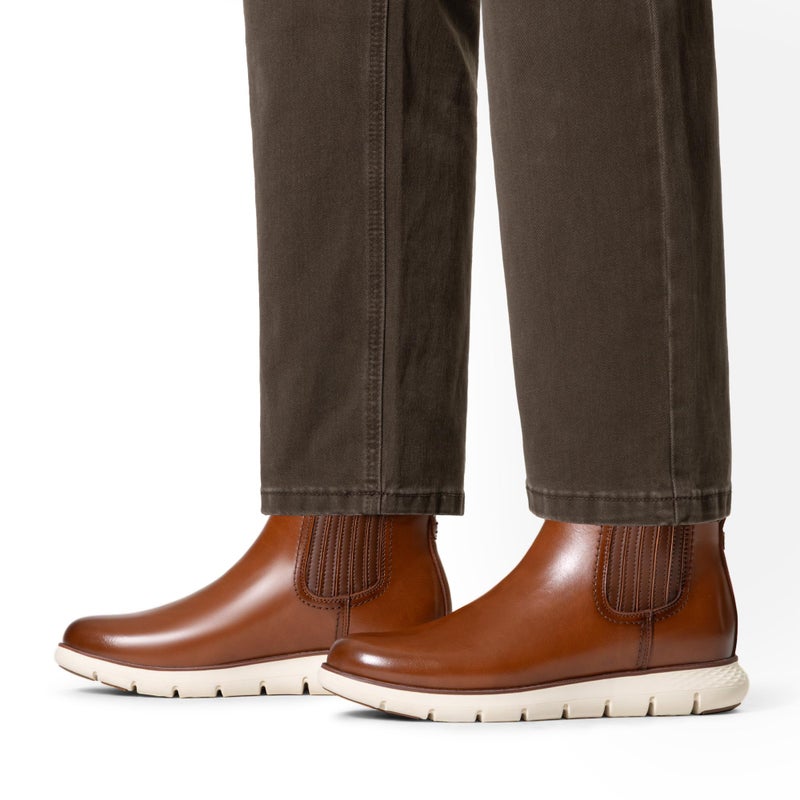 Bruno Marc Men's Chelsea Boots - Classic Comfort,Size 9,Brown,BMUMAB2511 - Image 2