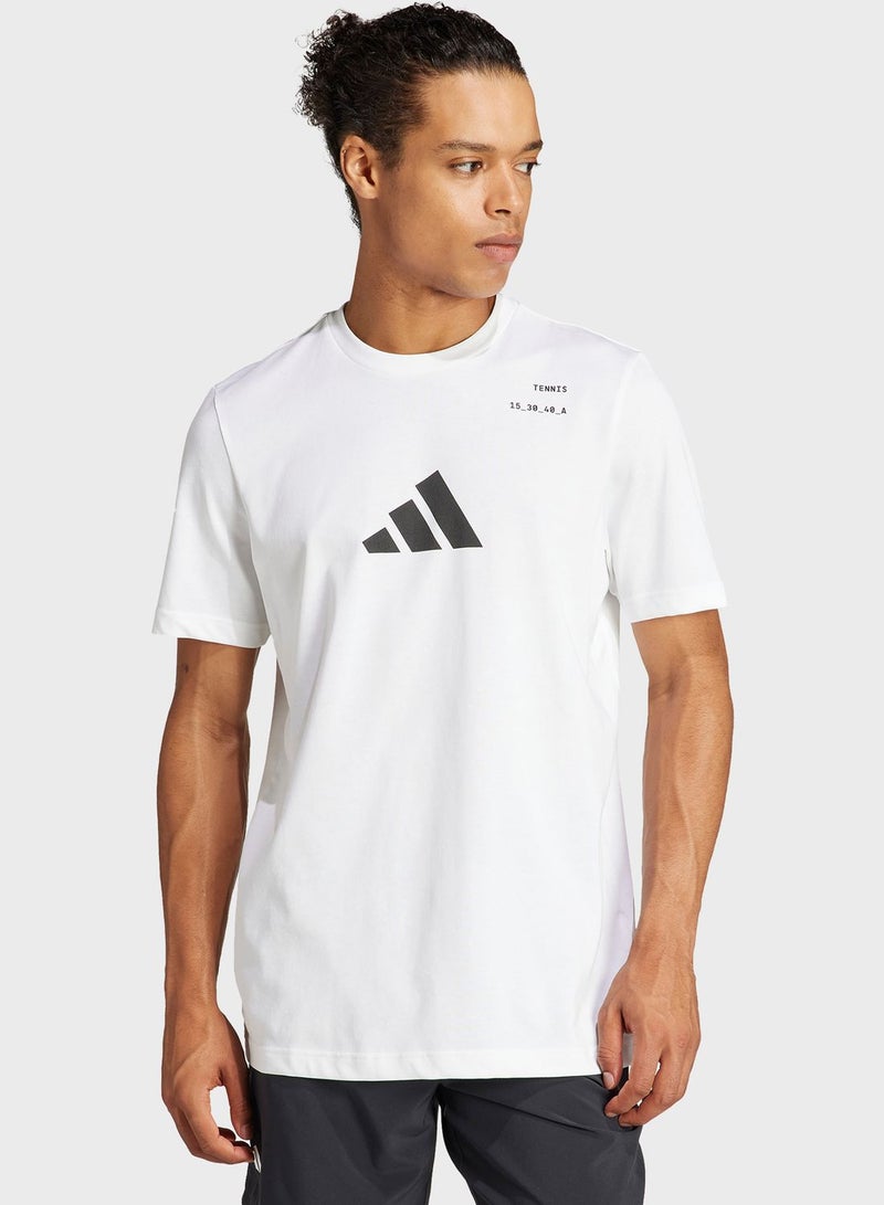 Adidas Tennis Category Graphic T-Shirt - Image 1