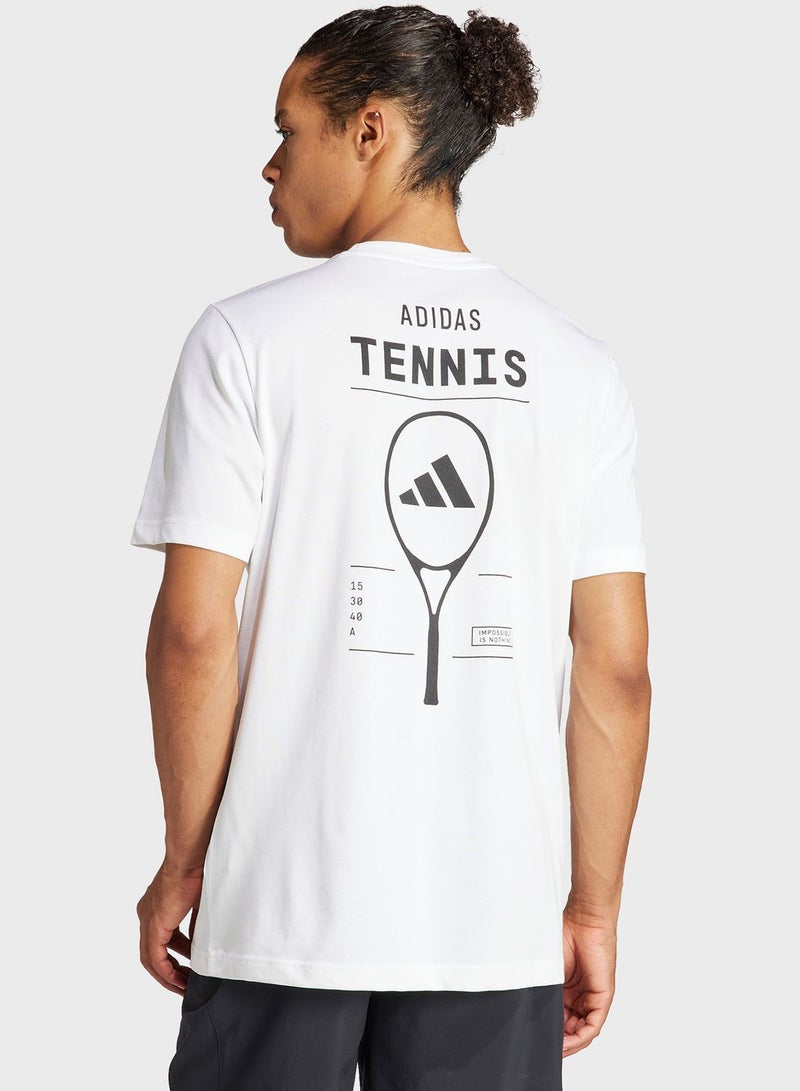 Adidas Tennis Category Graphic T-Shirt - Image 2