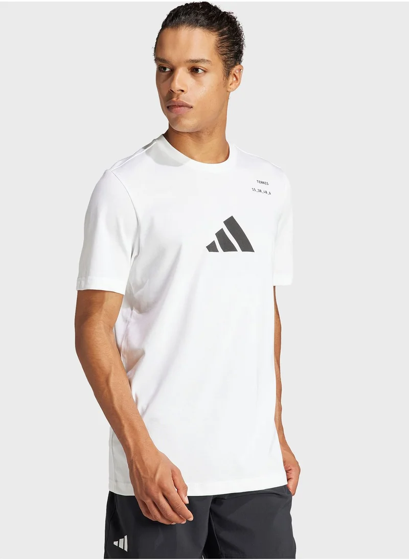 Adidas Tennis Category Graphic T-Shirt