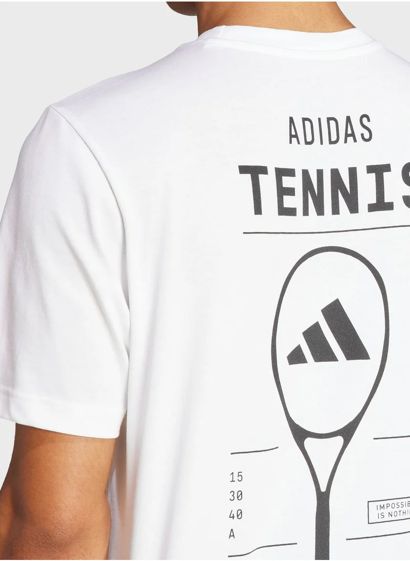 Adidas Tennis Category Graphic T-Shirt