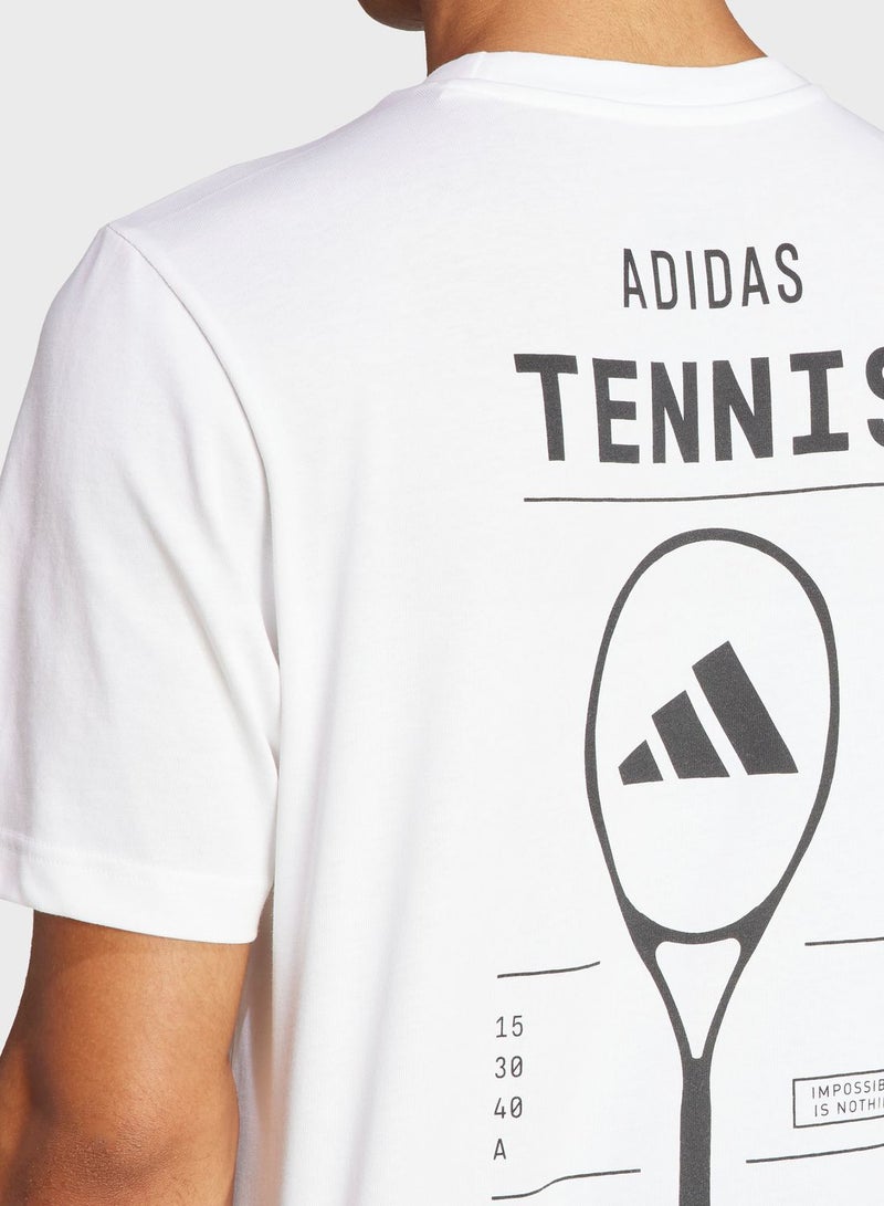 Adidas Tennis Category Graphic T-Shirt - Image 4