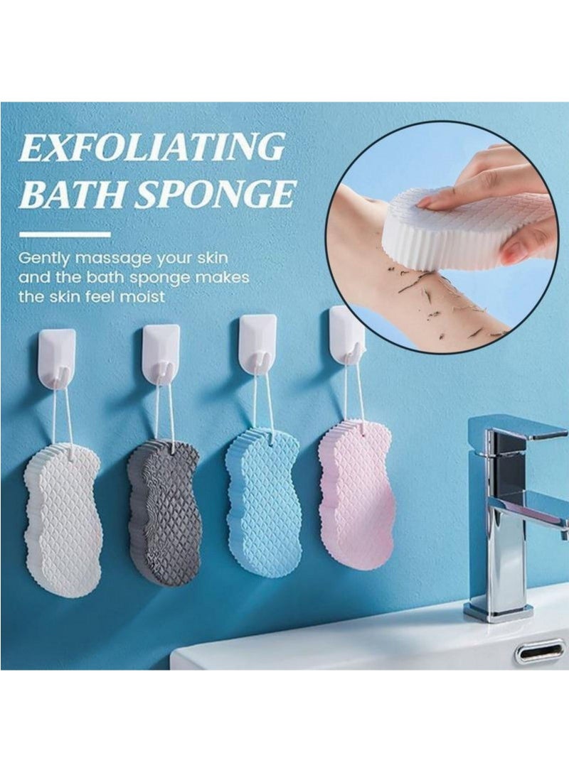 1Pcs Soft And Comfortable Baby Bath Sponge Blue - Image 2