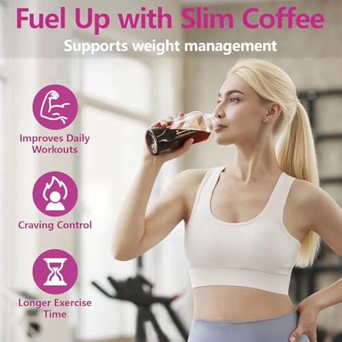 USTAR Skinny Coffee Green Coffee Bean Extract Powder | USTAR Slim Coffee with 12 Natural Health Blends Gluten-Free Instant Coffee for Energy & Metabolism, 120g (12 Sticks) - Image 4