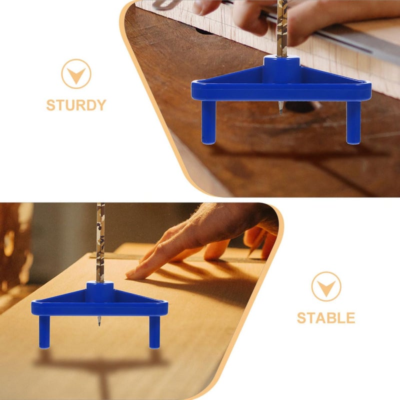 2Pcs Plastic Center Finder Scriber Tool 92Mm Woodworking Marking Gauge For Accurate Layout And Drilling - Image 5