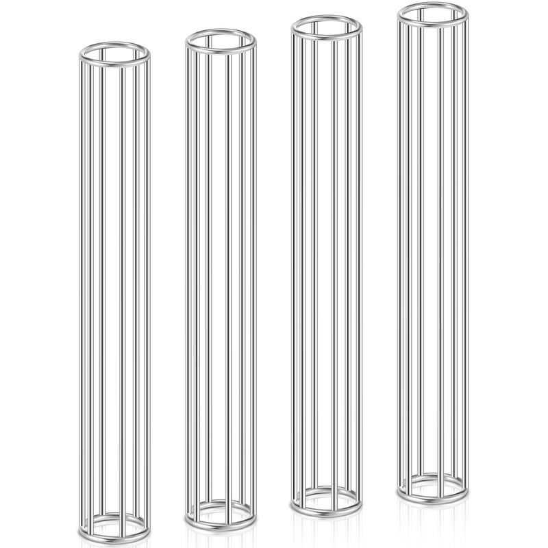 Zonon زونون 4 قطع من قفص التطبيق المعدني أنبوب الشاش قفص أنبوب ضمادة الشاش لأنامل 118 × 75 بوصة - Image 1