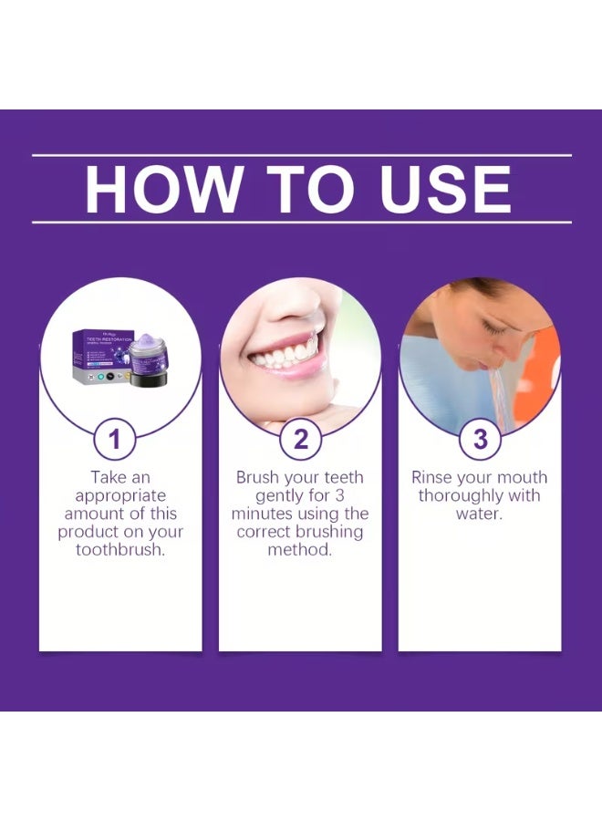 ORALHOE Enjoy a healthier more confident smile with this easy to use mineral powder that gently cleans brightens strengthens enamel and supports gum care for a complete daily oral hygiene solution - Image 4