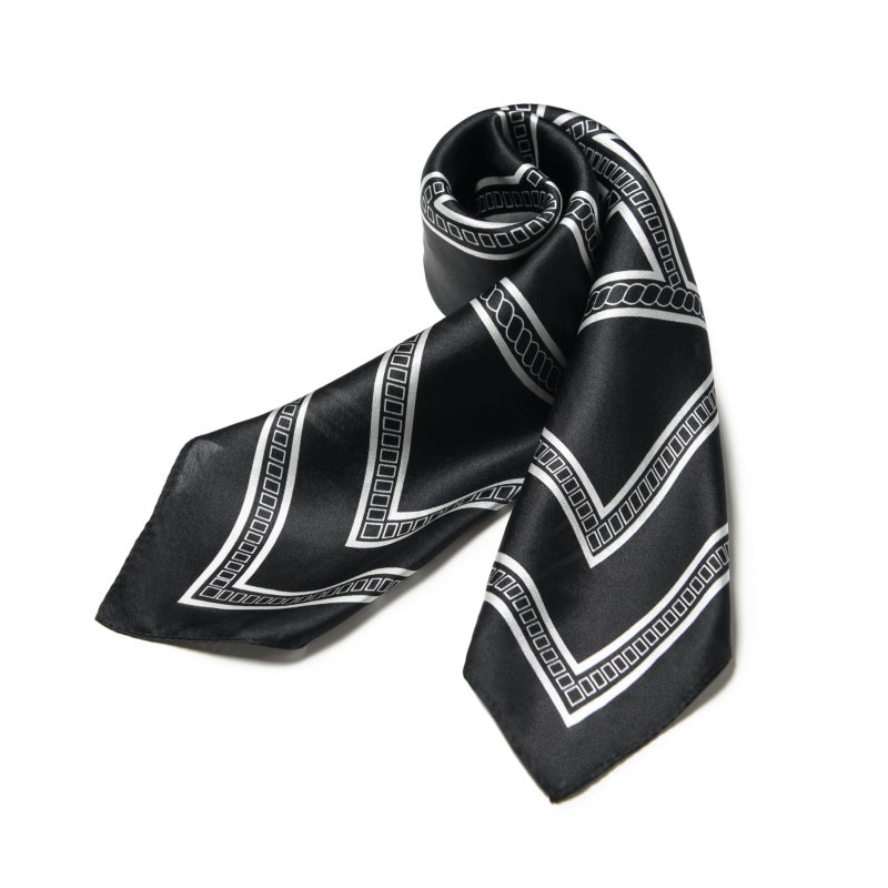 53 * 53Cm small square scarf silk scarf silk square spring and summer scarf headband binding bag - Image 3