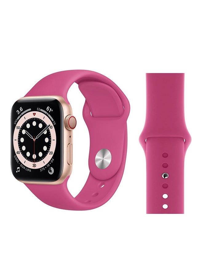 vesus Replacement Band For Apple Watch Series 6/SE/5/4/3/2/1 Dragonfruit