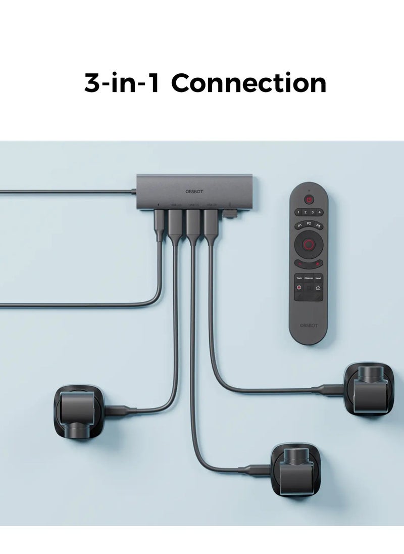 OBSBOT - OBSBOT 3-in-1 USB 3.0 Hub - Image 1