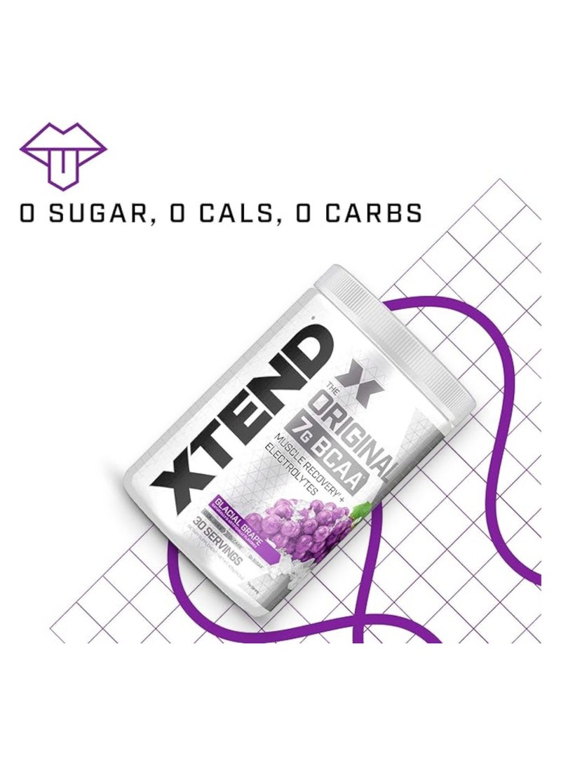 SCIVATION Xtend The Original 7G BCAA Muscle Recovery + Electrolytes,  Glacial Grape Flavour, 30 Servings - Image 5