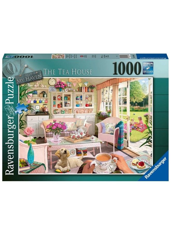 Ravensburger - The Tea Shed 1000 Piece Jigsaw Puzzle For Adults 16956 Every Piece Is Unique Softclick Technology Means Pieces Fit Together Perfectly - Image 1
