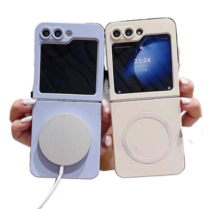 MagSafe Case | Black Silicone | Shockproof Cover for Samsung Galaxy Z Flip 6 - Image 4