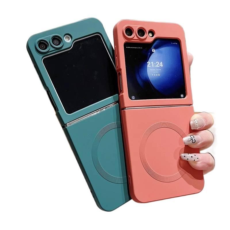 MagSafe Case | Black Silicone | Shockproof Cover for Samsung Galaxy Z Flip 6 - Image 3