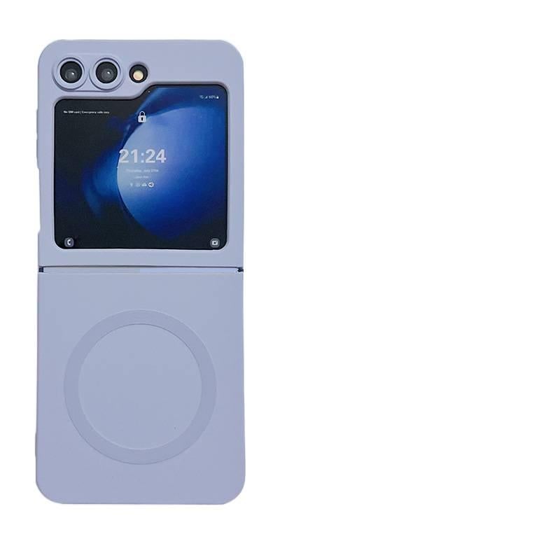 MagSafe Case | Black Silicone | Shockproof Cover for Samsung Galaxy Z Flip 6 - Image 2