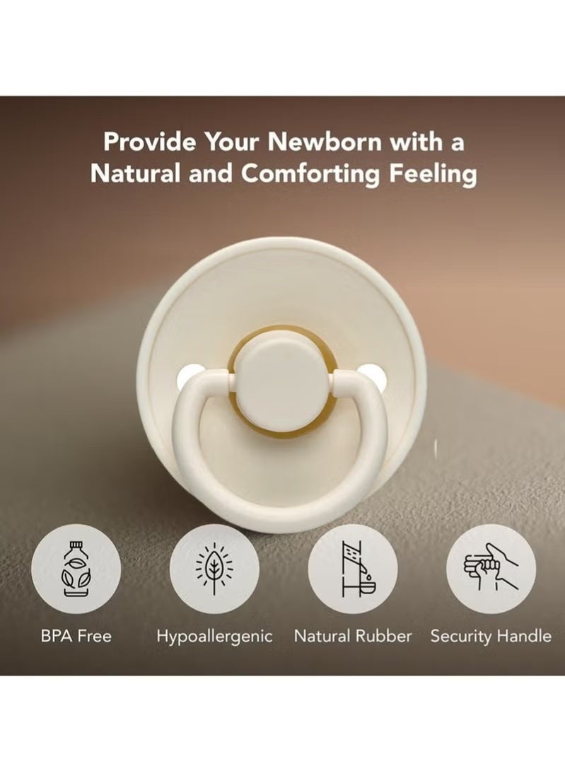 إيكيوك قطعة واحدة من لهاية اللاتكس للأطفال من عمر 3 إلى 6 أشهر باللون البيج - Image 5