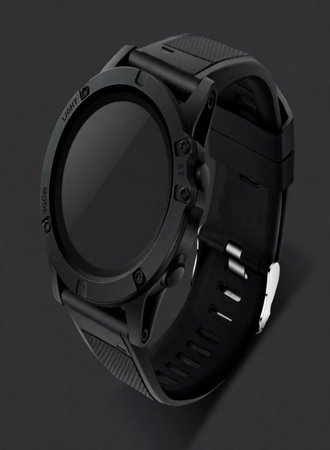 Spovan Outdoor Digital Smart Sport Watch for Men with Pedometer Wrist Watch for iOS and Android 50M Waterproof - Image 5
