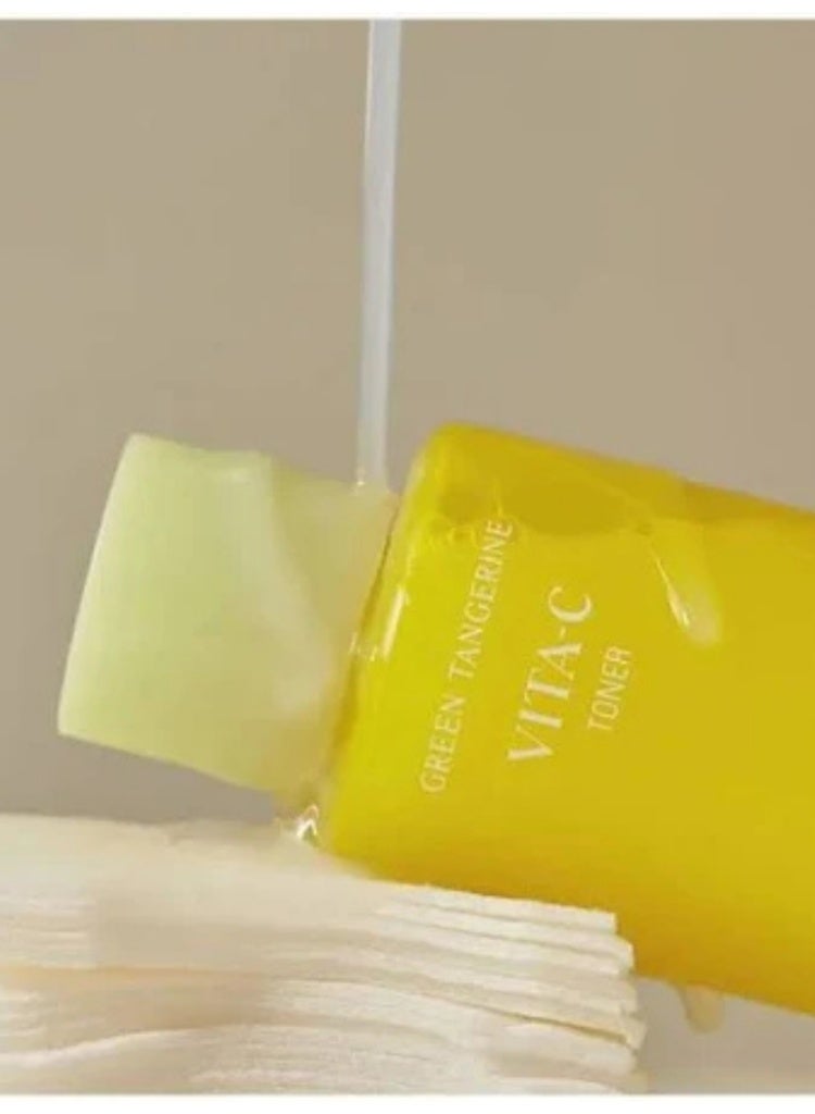 Goodal Green Tangerine Vitamin C 4-Step Set with Tone Up Cream – Brightening, Glow & Dark Spot Care - Image 5