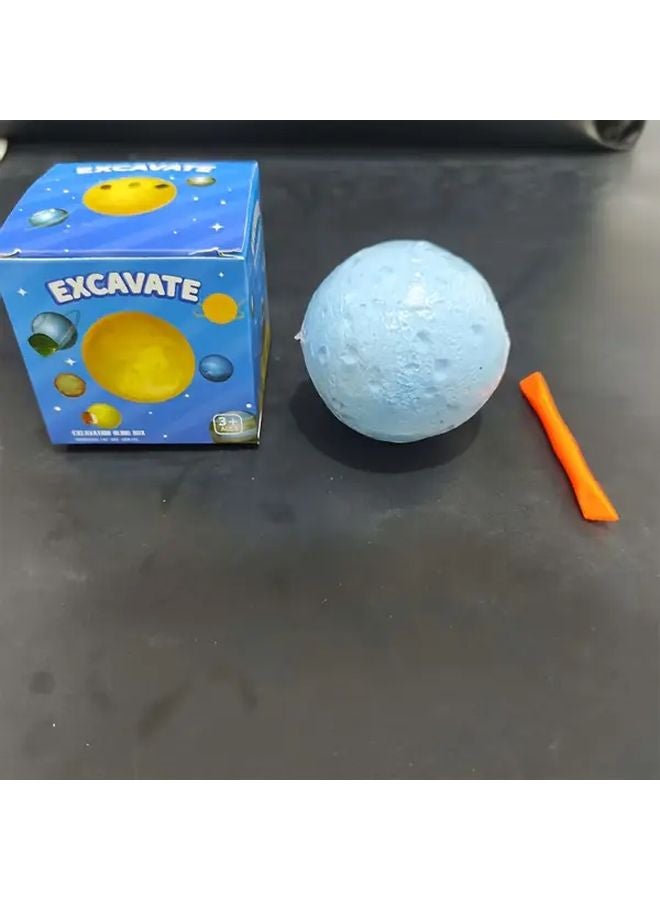 Gemstone Mining Science Kit Rock Quartz Ball Set Random Color For Kids 3 And Up - Image 1