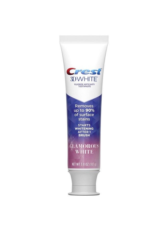 Crest Toothpaste 3D Glamorous White Mint (Packaging May Vary) 38 Oz Pack Of 4  - Image 3