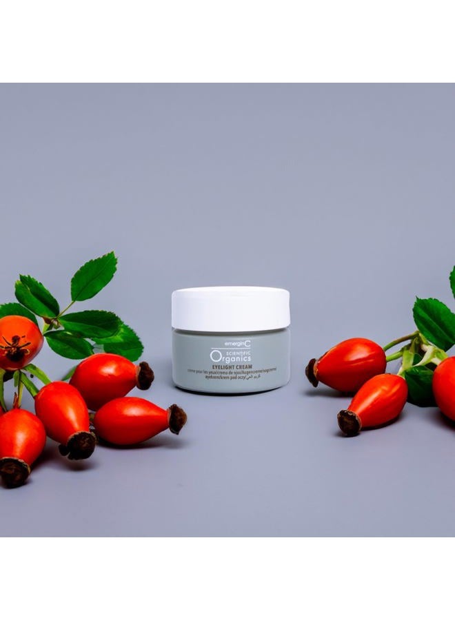 EmerginC Scientific Organics Eyelight Cream - Stem Cell Eye Cream with Antioxidants - Anti-Aging Eye Cream Targets Dark Under-Eye Circles for Visible Glow (0.5 oz, 15 ml)  - Image 4
