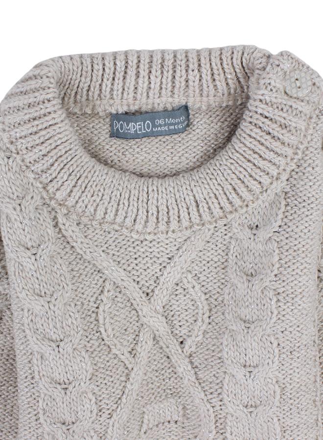 Pompelo Baby Girls Wool Pullover - Image 3