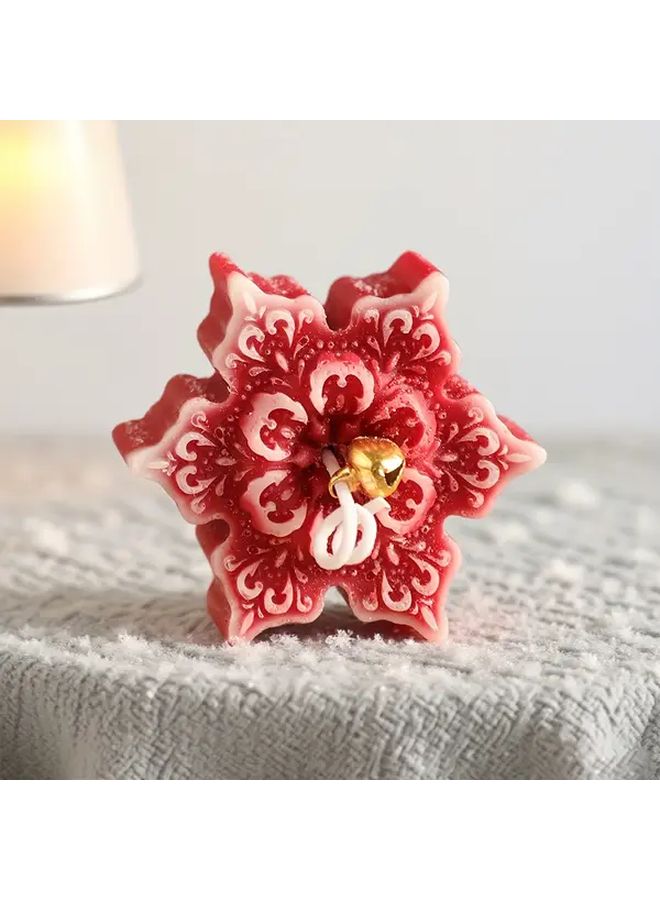 White Christmas Tree Candle Mold DIY Silicone For Wax Plaster Resin Crafts - Image 1