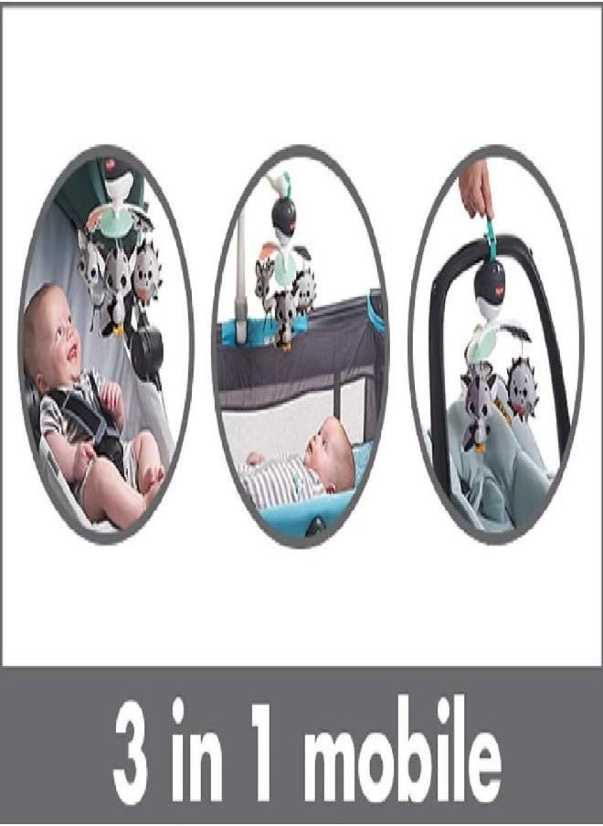 Tiny Love Tiny Love Take Along Mobile Magical Tales, Black/White 1 Count (Pack of 1)  - Image 3