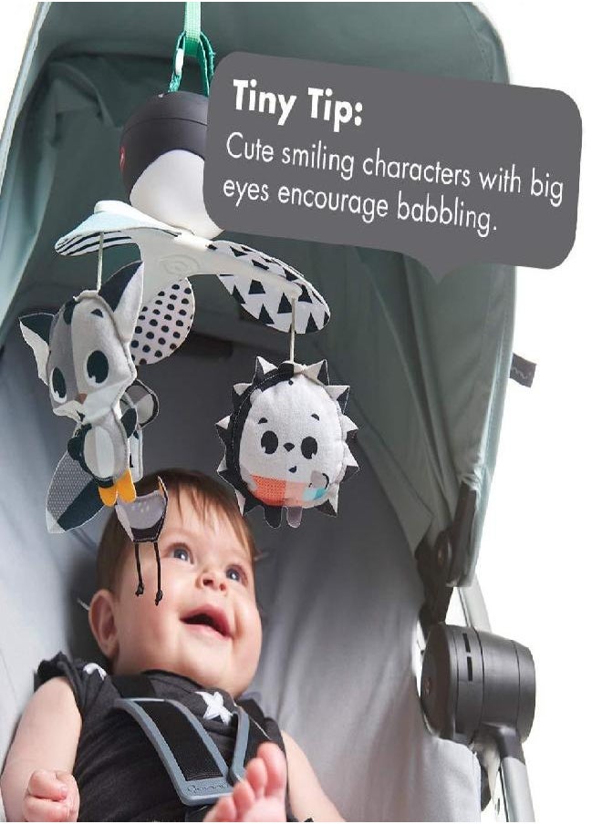 Tiny Love Tiny Love Take Along Mobile Magical Tales, Black/White 1 Count (Pack of 1)  - Image 2