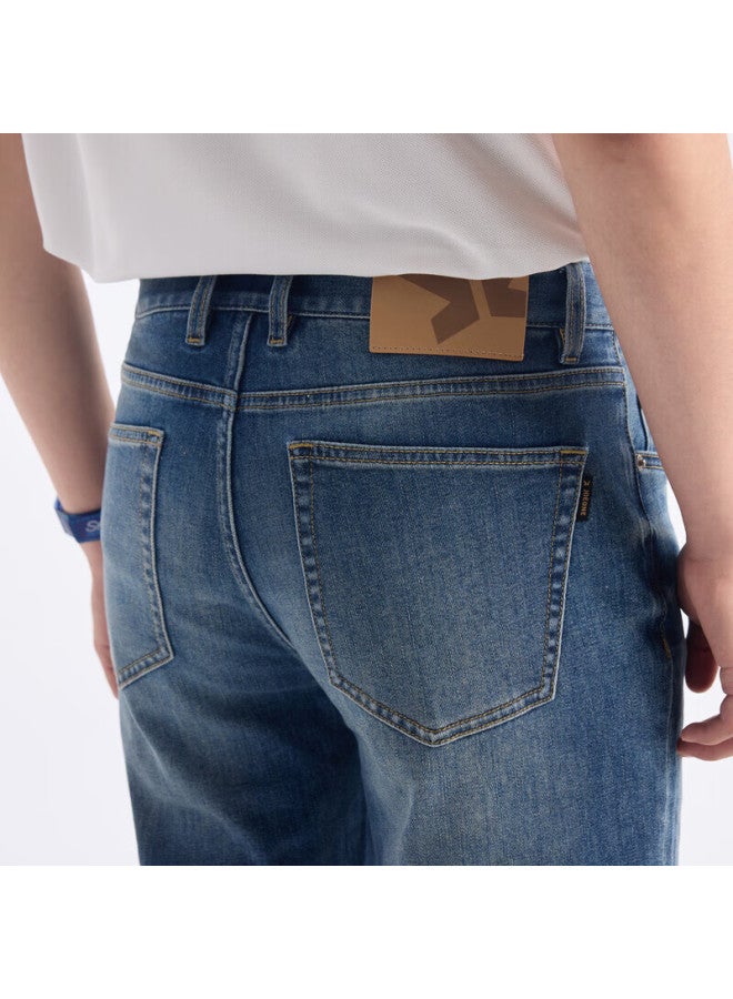Joeone Men's Jeans Air Denim Basic Edition Summer Thin Lightweight Comfortable Pants Men - Image 4