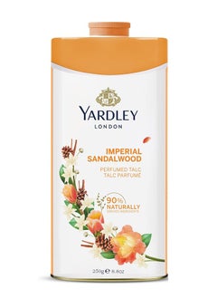 Yardley London Imperial Sandalwood Perfumed Talc 250g  - Image 1