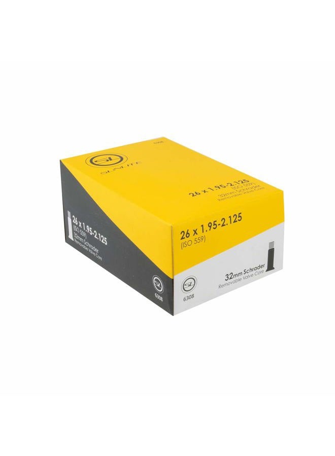 SunLite Bicycle Tube 26 x 1.95-2.125 SCHRADER Valve
