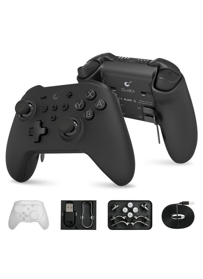 Gulikit - Kk3 Max Controller (No Drift) For Switch/Pc/Android/Macos/Ios With 4 Back Buttons, Hall Joysticks And Triggers, Maglev/Rotor/Hd Vibration,1000Hz Polling Rate, Rgb Lights - Image 1