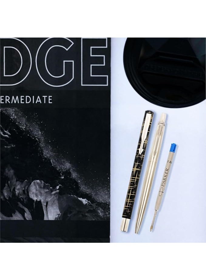 باركر قلم باركر كوينك فلو بول ريبل (أزرق) - Image 4